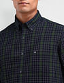Arrow Sport Manhattan Slim Plaid Checked Shirt