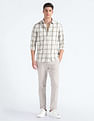 Flying Machine Tartan Check Twill Shirt