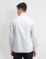 Arrow Newyork Geometric Printed Manhattan Slim Fit Shirt