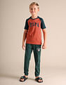 USPA Innerwear Boys Raglan Sleeve LKE01 Lounge T-Shirt - Pack Of 1