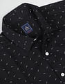 Arrow Sports Motif Print Cotton Casual Shirt