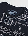 U.S. Polo Assn. Denim Co. Brand Print Cotton T-Shirt