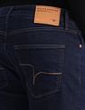 Flying Machine Slash Slim Tapered Fit Jeans